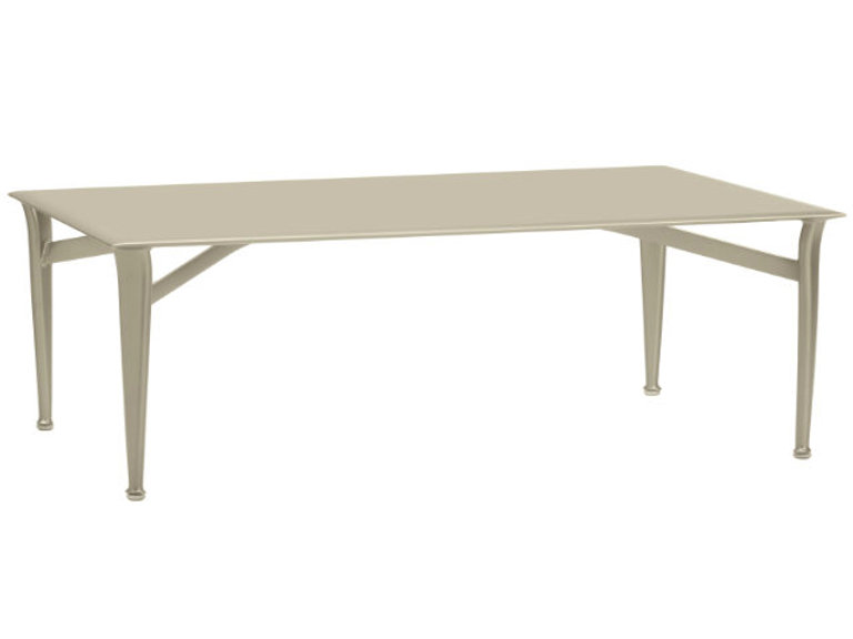 patio Brown Jordan Flight Aluminum Top 99" Dining Table
