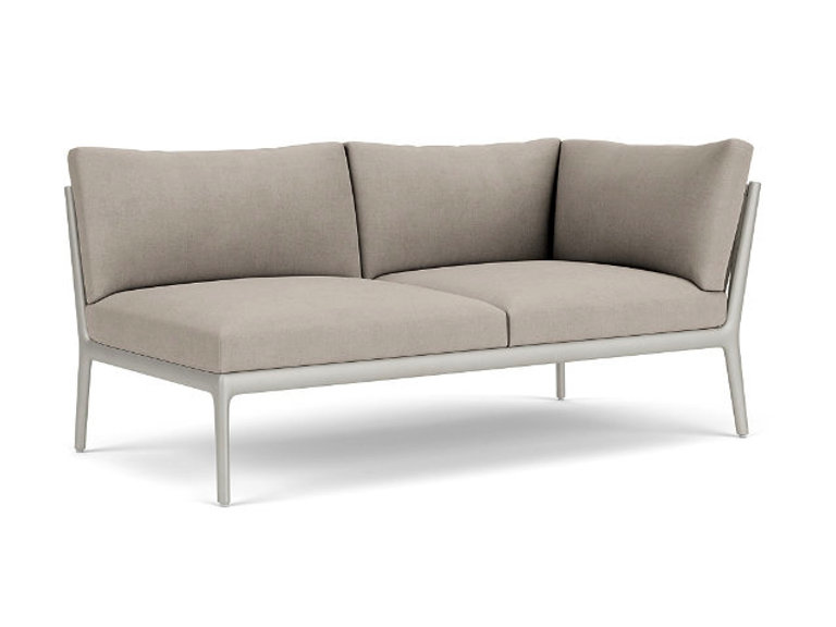 patio Brown Jordan H Left / Right Arm Loveseat Sectional