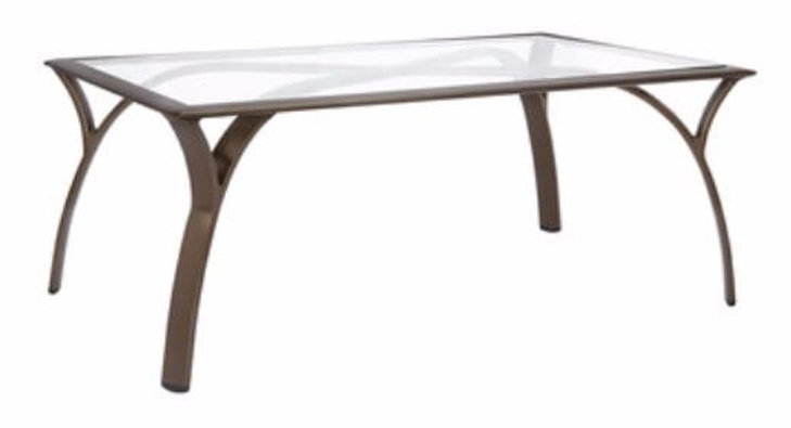 patio Brown Jordan Pasadena 45" Alum. Top Rect. Coffee Table