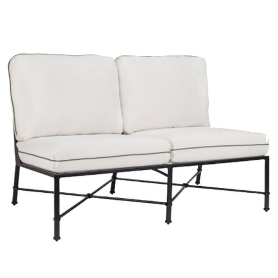 patio Brown Jordan Venetian Armless Loveseat - Sectional