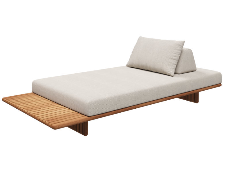 patio Gloster Deck Seating Unit - Large with End Table