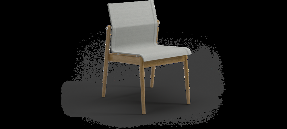 Patio Gloster Sway Stacking Dining Side Chair-Set 4