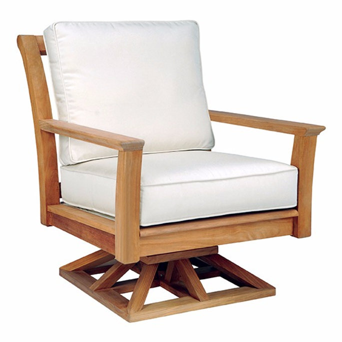 patio Kingsley Bate Chelsea Swivel Rocker Lounge Chair