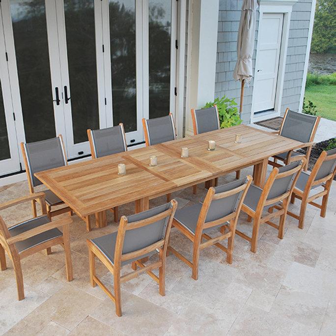 Patio Kingsley Bate Hyannis Rect. Extending Dining Table