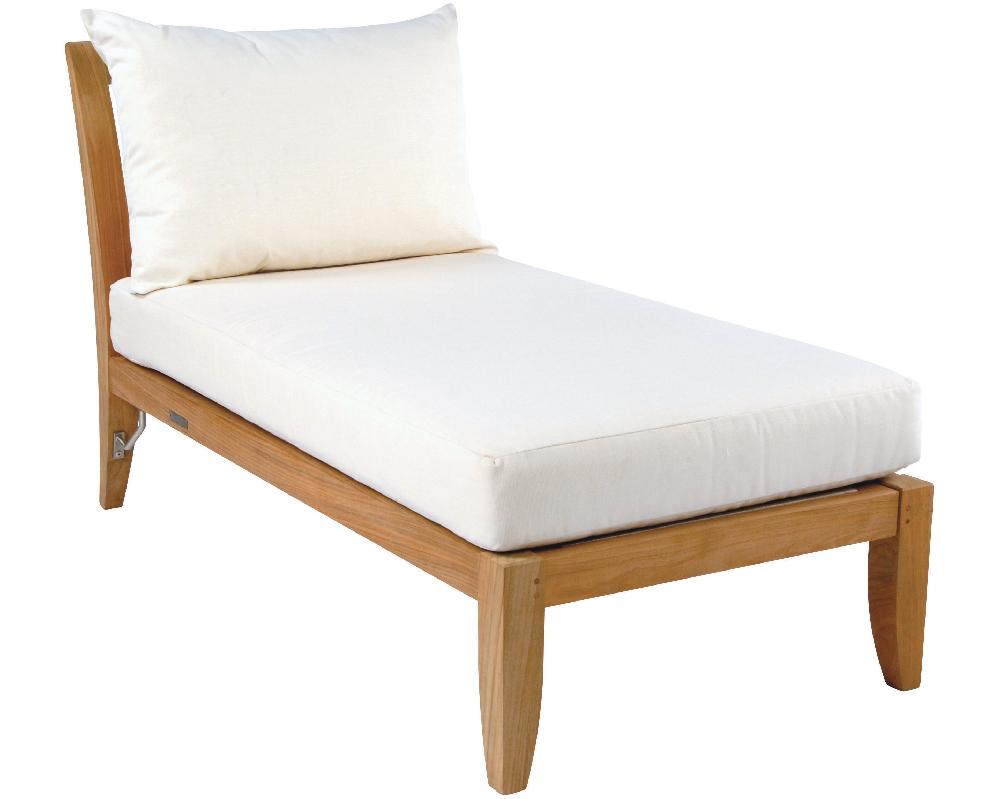 patio Kingsley Bate Ipanema Armless Chaise - Sectional
