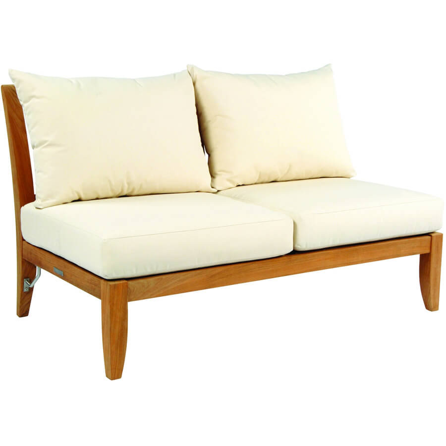 patio Kingsley Bate Ipanema Armless Settee - Sectional
