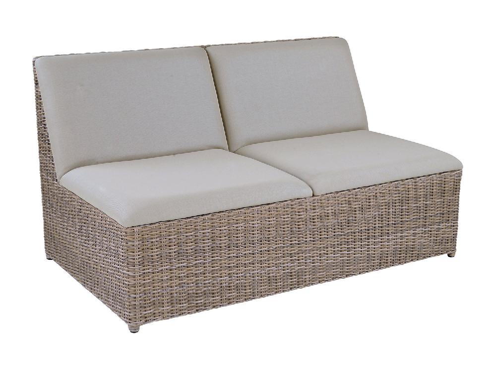 patio Kingsley Bate Milano Armless Settee - Sectional