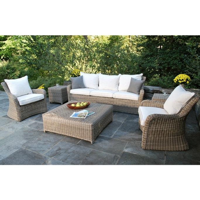 Patio Kingsley Bate Sag Harbor 42" Square Chat Table