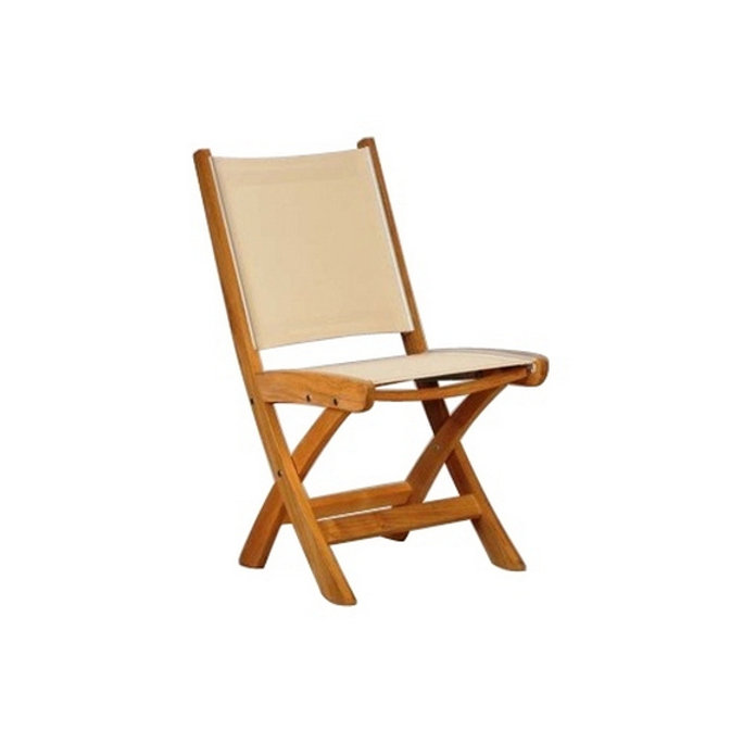 patio Kingsley Bate St. Tropez Folding Side Chair - Set of 2