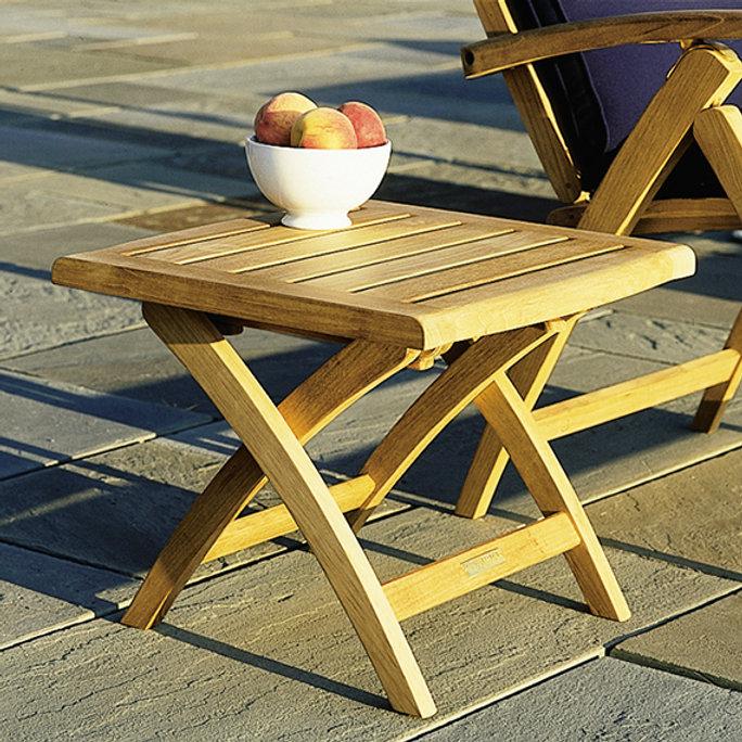 Patio Kingsley Bate St. Tropez Teak Side Table - Set Of Two