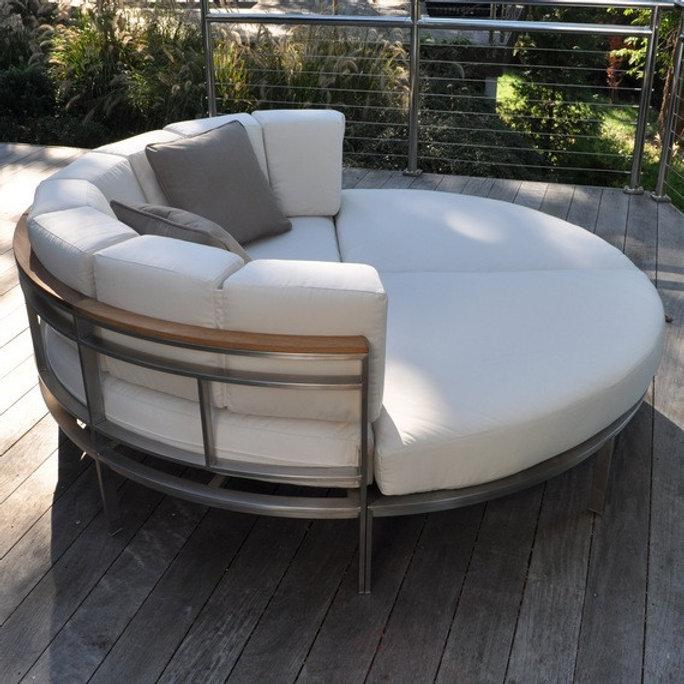 Patio Kingsley Bate Tivoli Curved Ottoman - Sectional