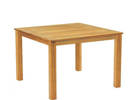 patio Kingsley Bate Wainscott 42" Square Dining Table