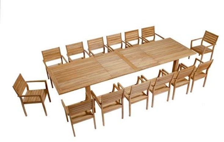 Patio Barlow Tyrie Apex 154" Extending Dining Table