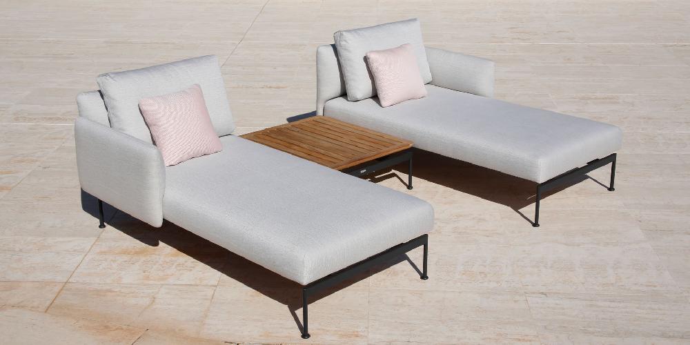 Patio Barlow Tyrie Layout Single Chaise Lounger