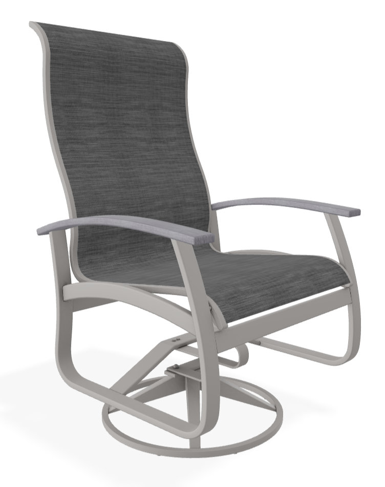 Patio Belle Isle Sling Supreme Swivel- Set Of 2