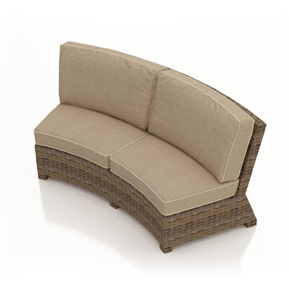 Patio Bermuda Curved Double Sofa