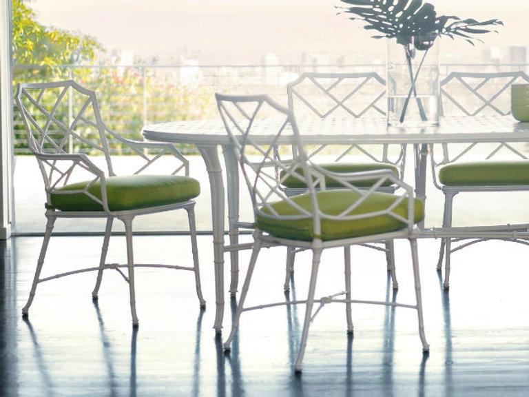 Patio Brown Jordan Calcutta 86" Oval Dining Table