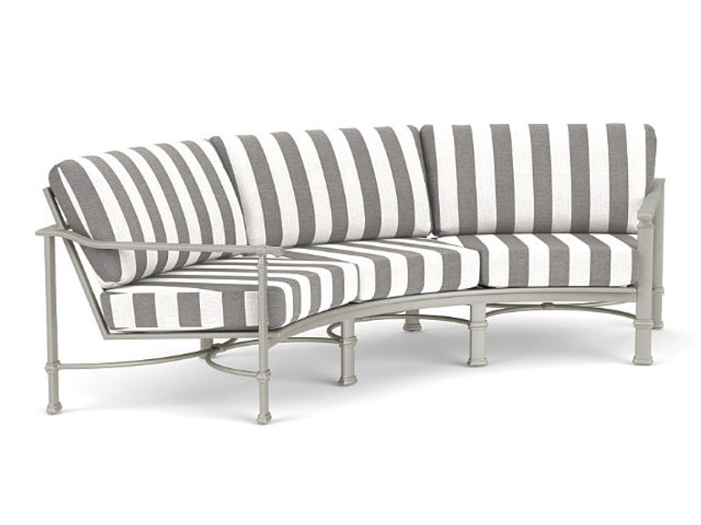 patio Brown Jordan Fremont Curved Sofa - Cushion