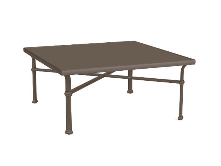 patio Brown Jordan Fremont Square Coffee Table 44"