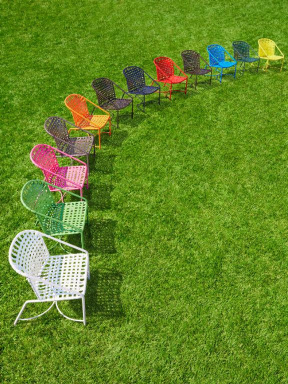 Patio Brown Jordan Kantan Arm Chair (vinyl)