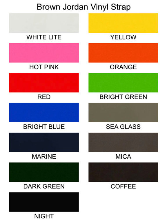 Patio Brown Jordan Kantan Chaise Lounge (vinyl)