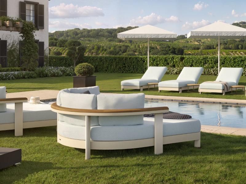 Patio Brown Jordan Luca Day Bed