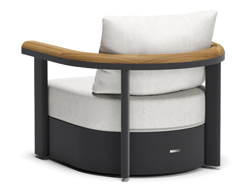 Patio Brown Jordan Luca Swivel Lounge Chair