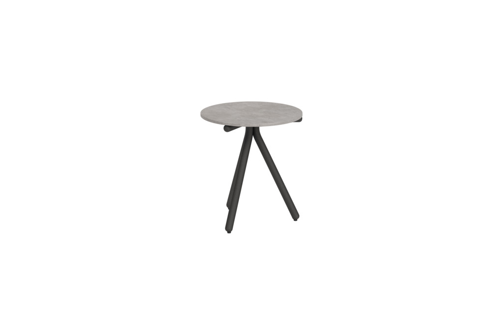 Patio Brown Jordan Oscar 17" Round End Table