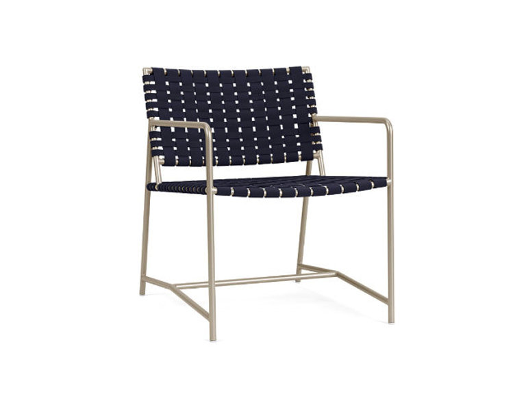 patio Brown Jordan Stretch Dining Arm Chair