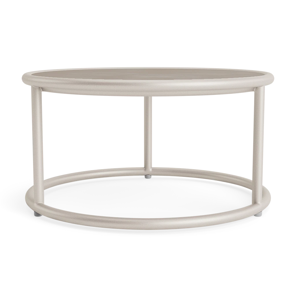 patio Brown Jordan Walter Lamb 20" Round Side Table