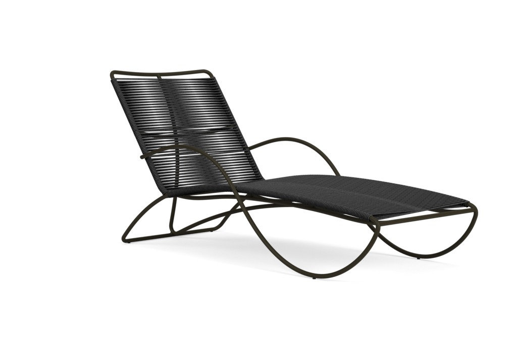 Patio Brown Jordan Walter Lamb Chaise Lounge