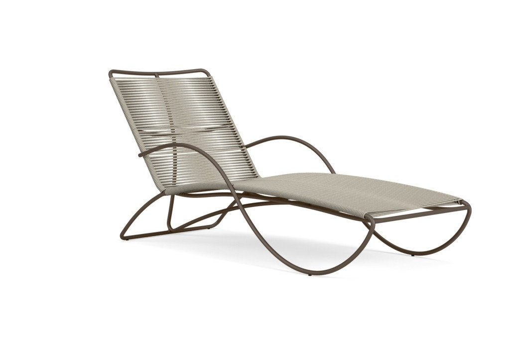 Patio Brown Jordan Walter Lamb Chaise Lounge