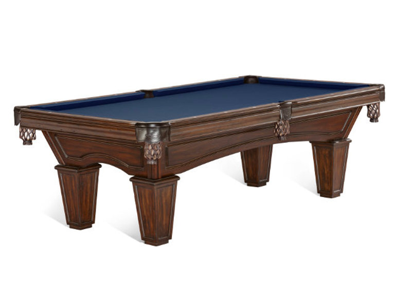 patio Brunswick Glenwood 8' Pool Table-Tapered Leg