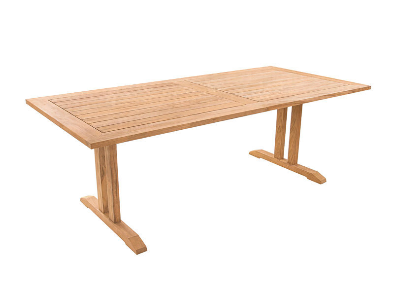 patio Corsica 71in Teak Rect. Dining Table