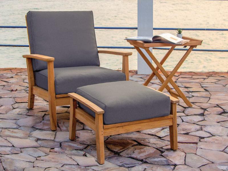 Patio Corsica Ottoman