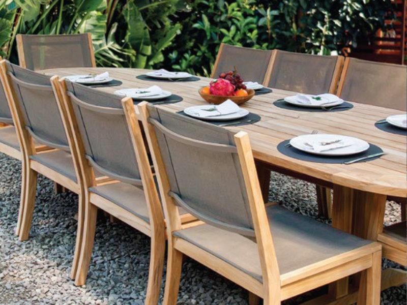 Patio Corsica Sling Dining Side Chair
