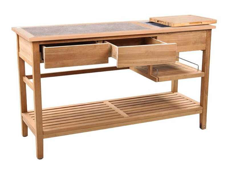 patio Corsica Teak Buffett Table