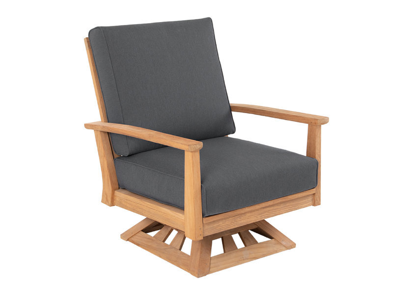 patio Corsica Teak Swivel Lounger
