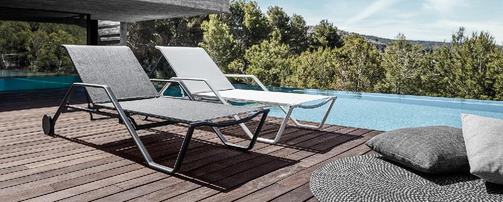Patio Gloster 180 Stacking Chaise Lounge
