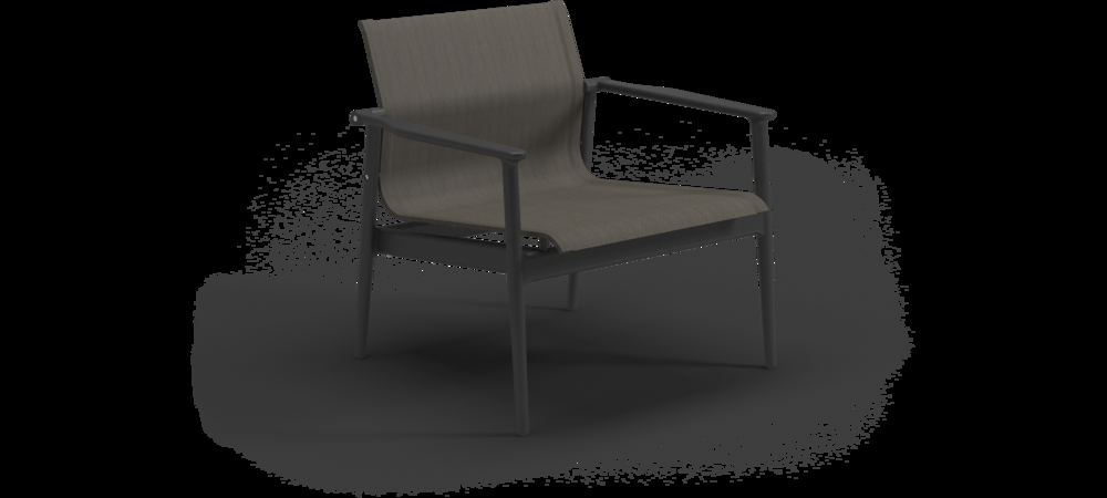 Patio Gloster 180 Stacking Lounge Chair With Arms