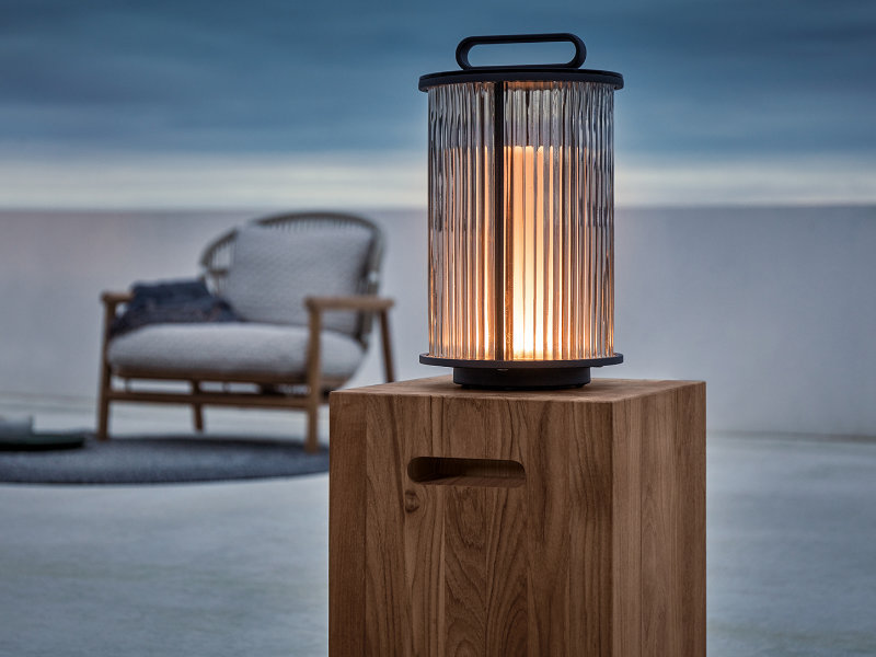 Patio Gloster Ambient Glass Lantern