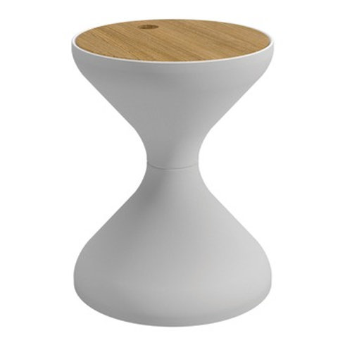 Patio Gloster Bells Side Table W/Ice Bucket Insert