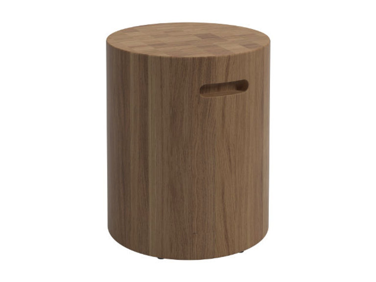 patio Gloster Block Round Side Table