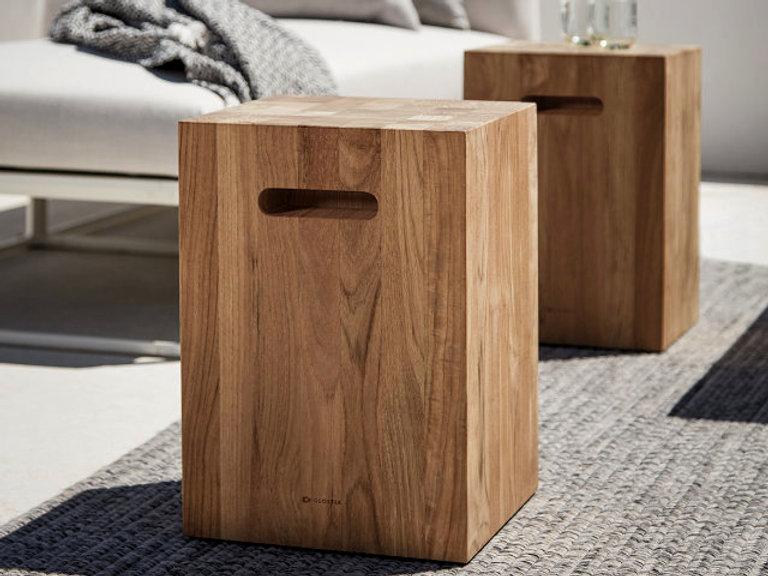 Patio Gloster Block Square Side Table