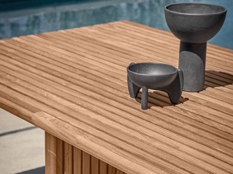 Patio Gloster Deck 173" Teak Dining Table