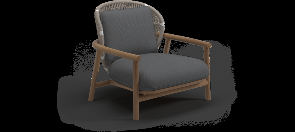 patio Gloster Fern Lounge Chair Low Back