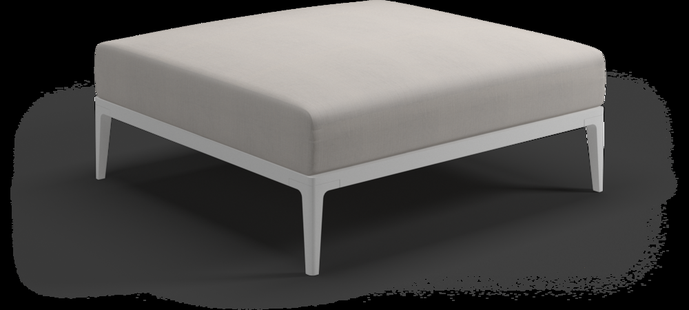 Patio Gloster Grid Ottoman