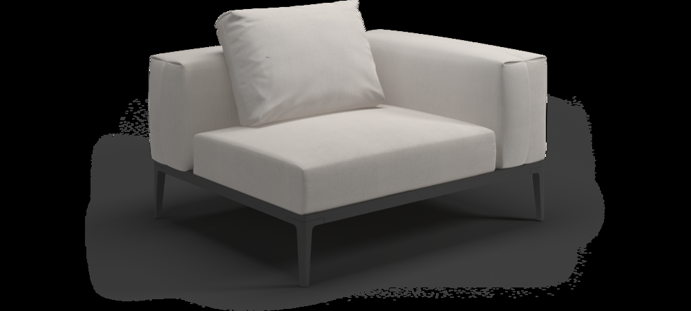 Patio Gloster Grid Small Corner Unit - Sectional