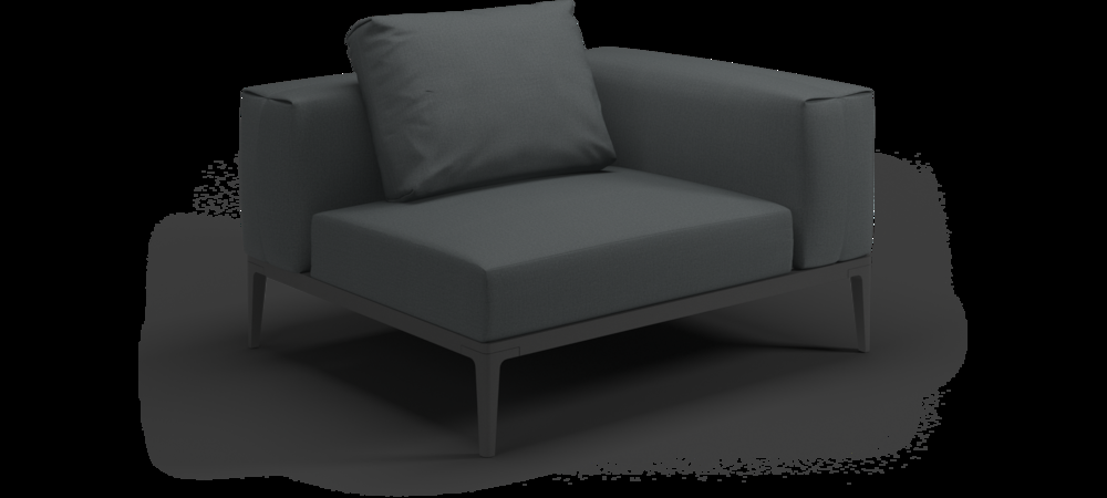 patio Gloster Grid Small Corner Unit - Sectional