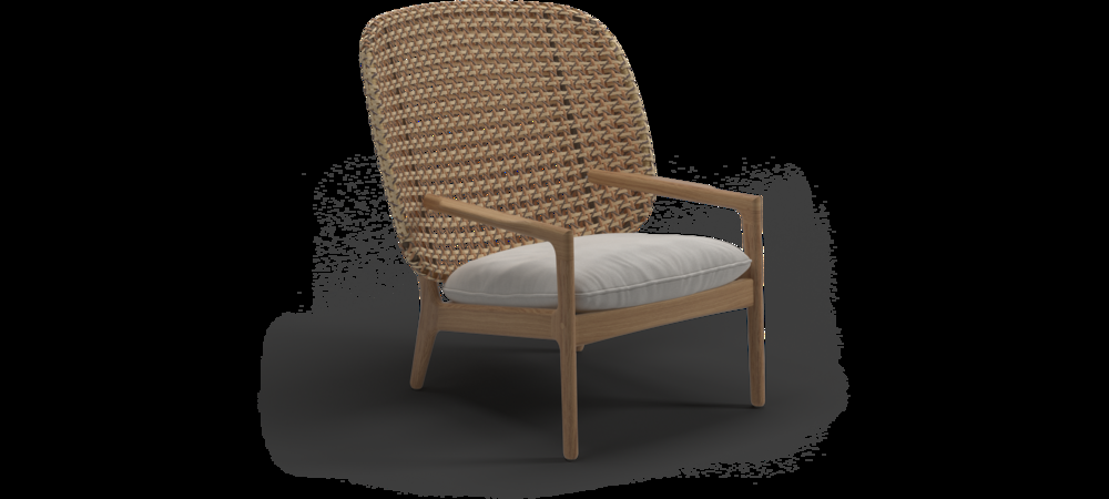 patio Gloster Kay High Back Lounge Chair